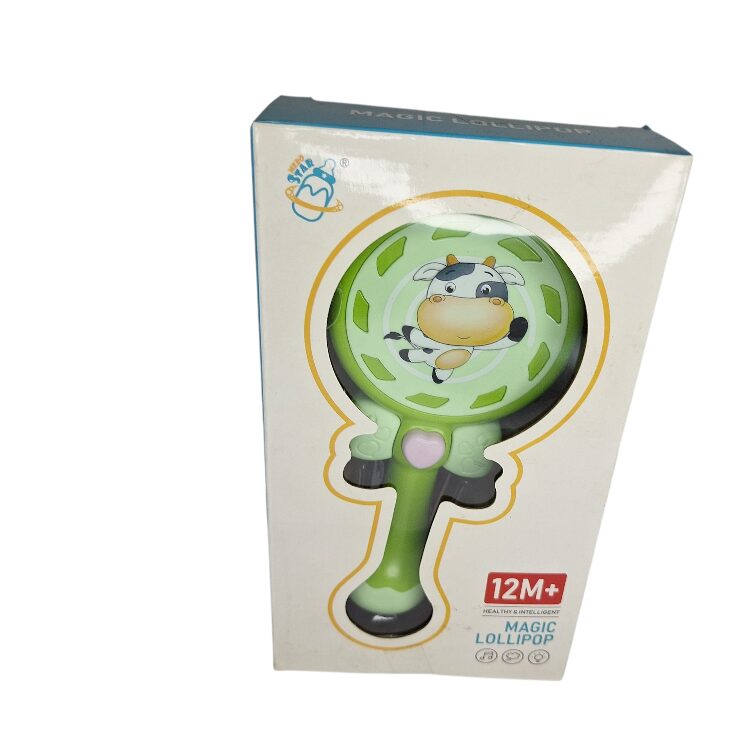 Magic Lollipop - Green - Cow - Image 2