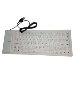 Flexible Waterproof Keyboard with USB cable