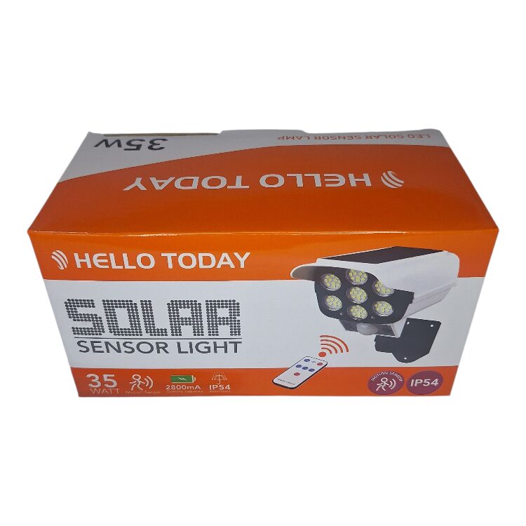 Solar Sensor LED Light - Camera Dummy Shape