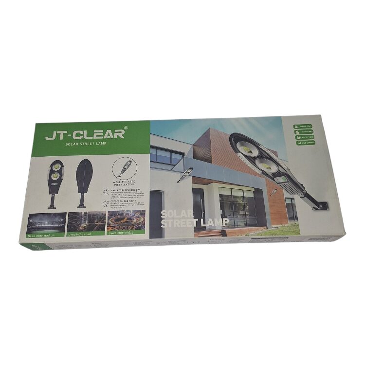 Outdoor JT Clear Solar Street Light - Image 2
