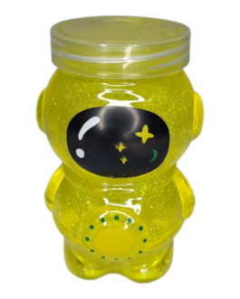 Astronaut Bottle with Crystal Mud