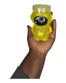 Astronaut Bottle with Crystal Mud