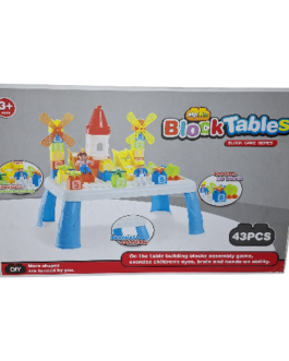 Kids 43 Pcs Block Table Set