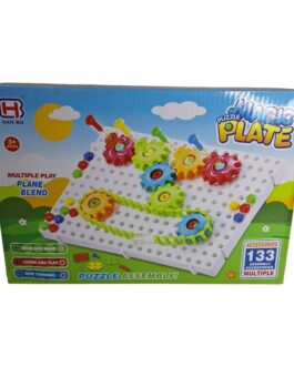Magic Puzzle Plate - 133 Piece