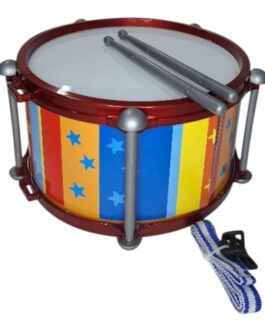 Jazz Drum Red with Straps