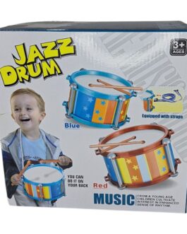 Jazz Drum Red with Straps