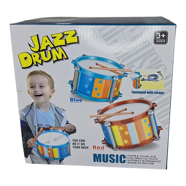 Jazz Drum Red with Straps - Image 2