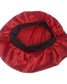 Wide Band Sleep Cap – Satin Hair Protection