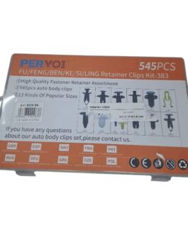545 pieces Retainer Clip Kit Set