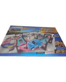 Build-Your-Own Track – 131-Piece + Car
