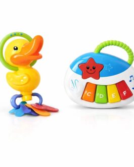 2-Piece Baby Shaker Toy Set
